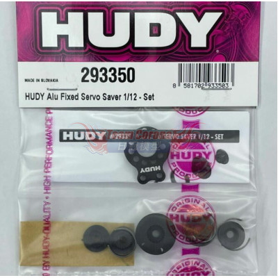 Hudy 293350 - Aluminum Fixed Servo Saver set for 1/12